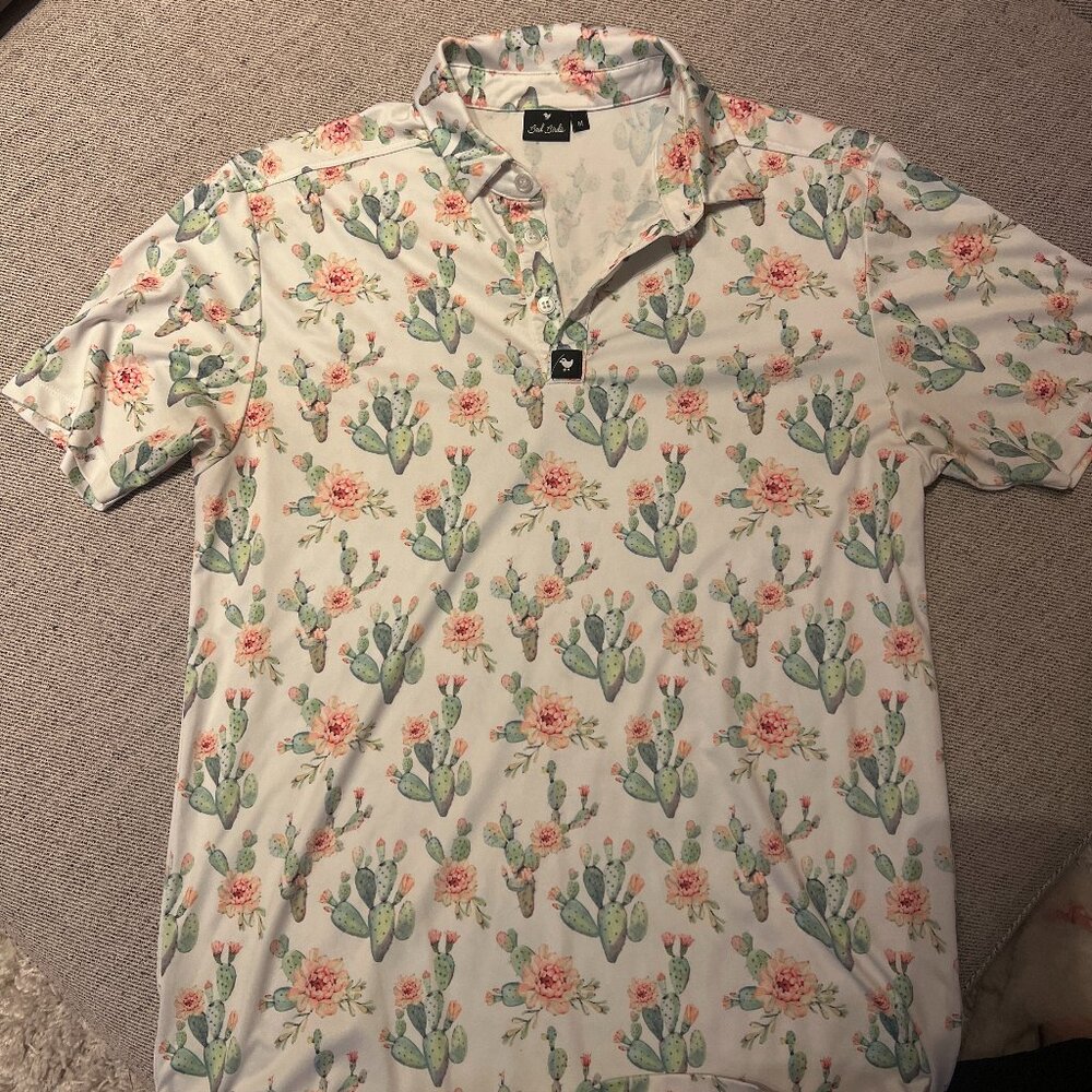 Blue Birdie Golf Men's Polo